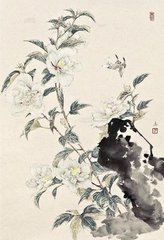 蝶恋花（山茶）